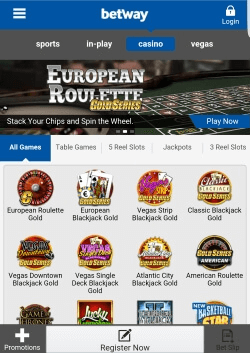 BetWay Casino Android App | CompareFreeCasino