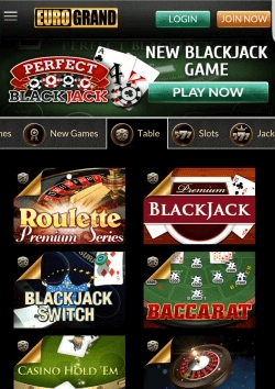 EuroGrand Casino Android App | CompareFreeCasino