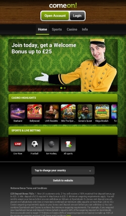 comeon casino app comeon casino app