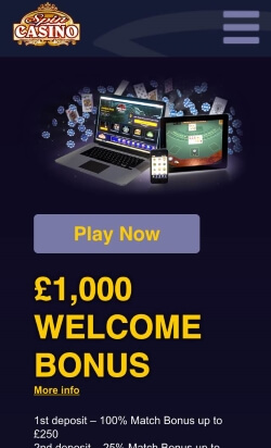 Spin Casino | Claim up to £1,000 Casino Bonus today!