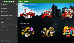 Spin City Android App | Play mobile blackjack and mobile roulette on the go