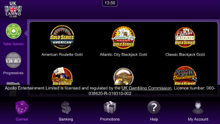 Play Roulette and Blackjack on the UK Casino Club App