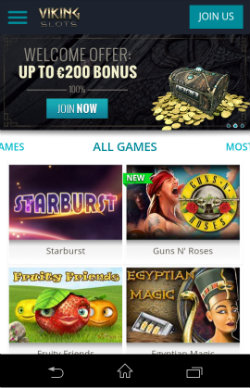 Claim casino bonuses & casino rewards at Viking Slots Mobile Casino