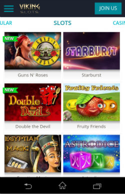 Get free spins for mobile slots at Viking Slots Mobile Casino