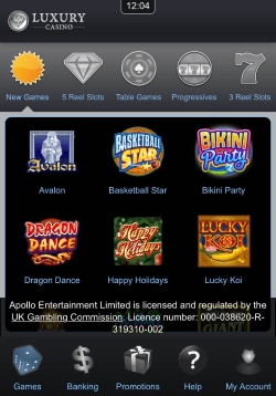 Luxury Mobile Casino | Play jackpots like Mega Moolah and Major Millions