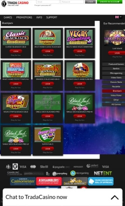 Trada Mobile Casino | Play over 340 online casino games including the latest video slots