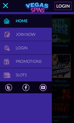 Vegas Spins | Play live blackjack and live roulette on your mobile device