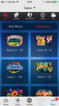 Play mobile slots on the PokerStars Casino App