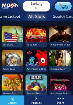 Moon Games Mobile Casino | Play mobile blackjack and mobile roulette
