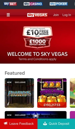 Sky Casino App
