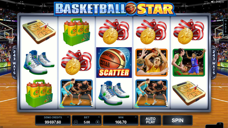 Basketball Star - Video Slot