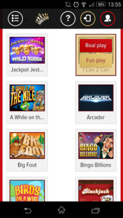 Play slots online with Red Queen Casino Mobile