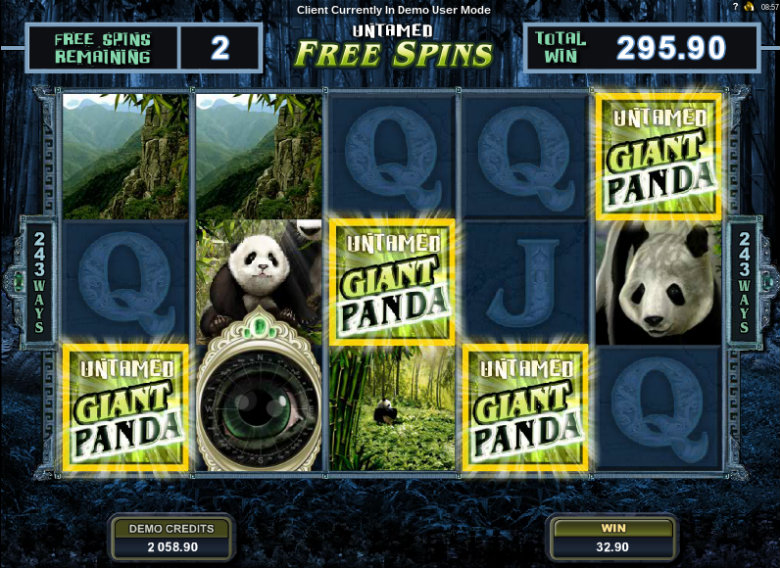 Untamed: Giant Panda - Video Slot