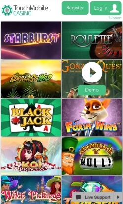 Touch Mobile Casino | Play mobile blackjack and roulette