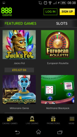 888 Casino Mobile