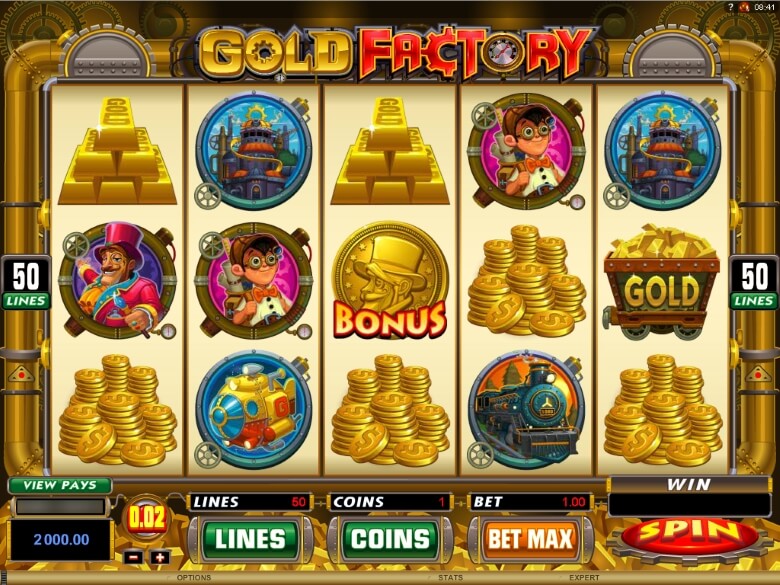 Gold Factory video slot