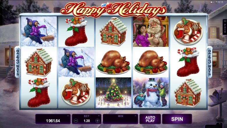 Happy Holidays Video Slot