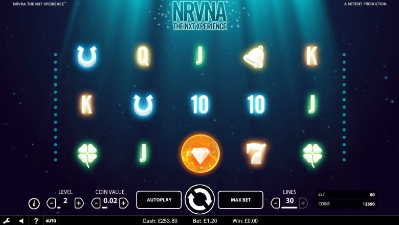 NRVNA: The NXT Experience slot