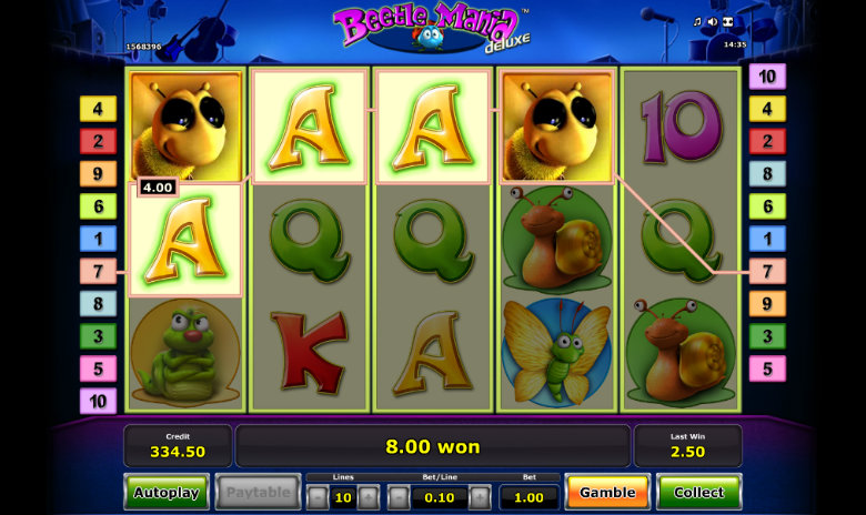 Beetle Mania Free Online Slots how to win casino machine games 