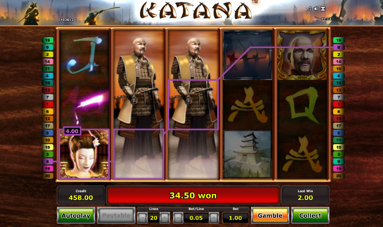 Katana - Video Slot
