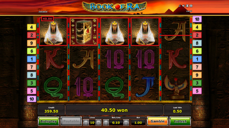 Book Of Ra Deluxe - Video Slot