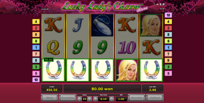Lucky Lady’s Charm Deluxe - Video Slot