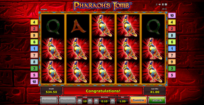  Slot machines online pharaoh’s tomb /