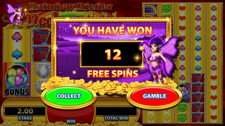 Rainbow Riches Reels of Gold online slot
