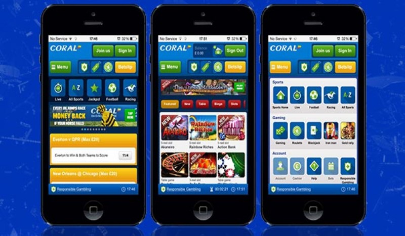 Features of Coral Casino App Image